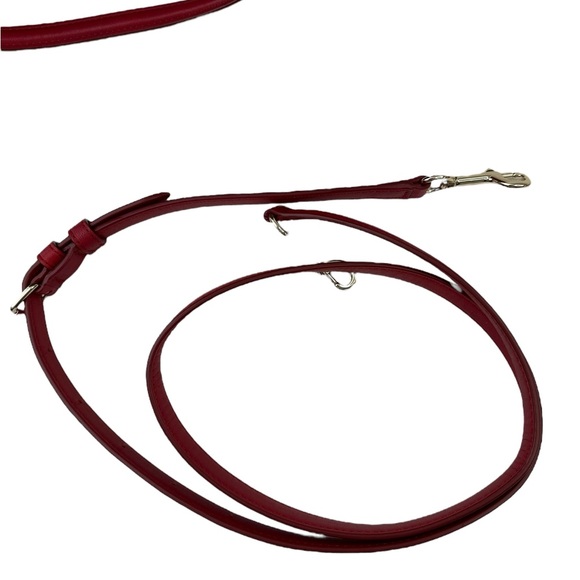 Coach Christie Carryall Double Zip Logo Bag Red Tan - Picture 13 of 16